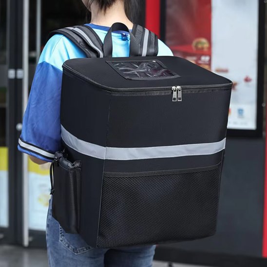 Sac isotherme avec bande réfléchissante