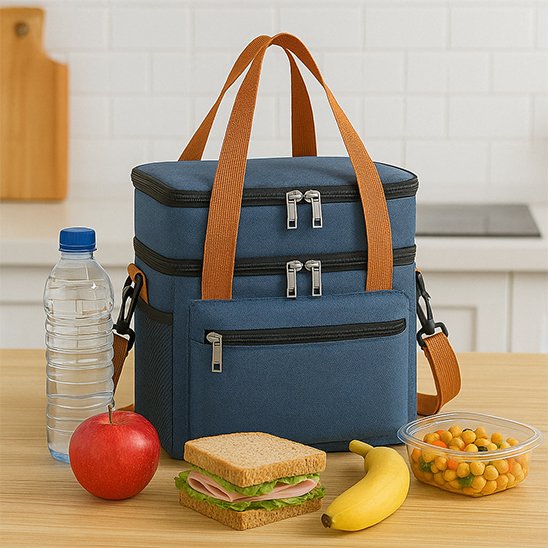 Sac isotherme avec plusieurs compartiments 