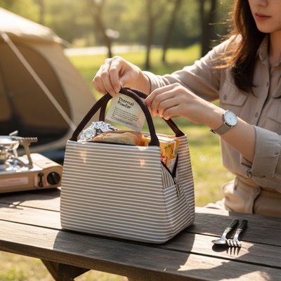 Sac isotherme femme en pique nique