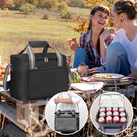 Sac isotherme grande capacité noir