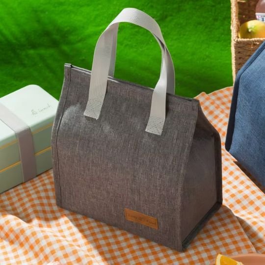 Sac isotherme gris pratique