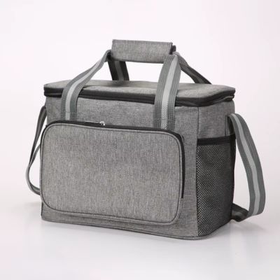 Sac isotherme gris quinze litres