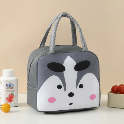 sac isotherme raton laveur gris