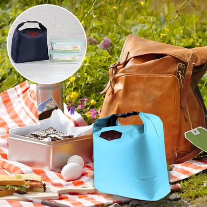 Sac isotherme repas bleu cian pastille démonstration
