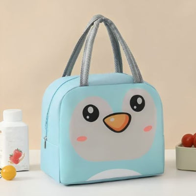 sac isotherme repas bleu pâle poussin