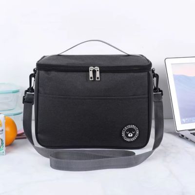 Sac isotherme repas colori noir
