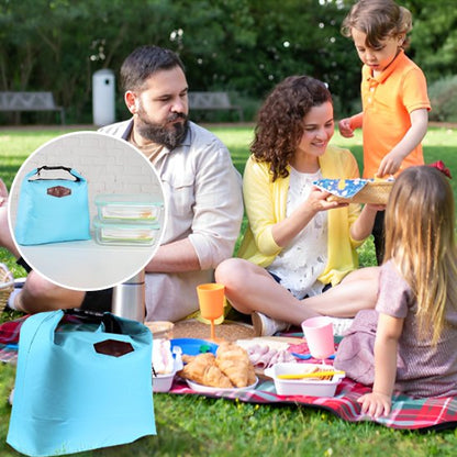 Sac isotherme repas couple avec leur enfants