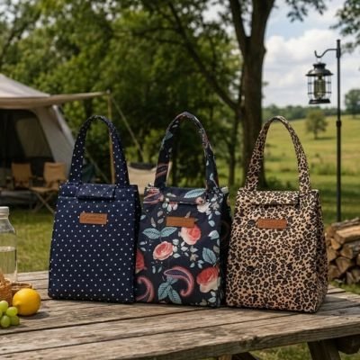 Sac isotherme repas trois choix de motifs 