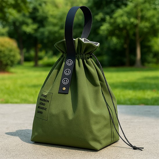 Sac isotherme repas vert pratique