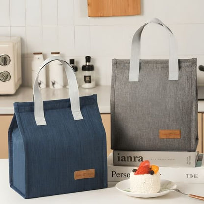 Sac isotherme ton bleu ou gris