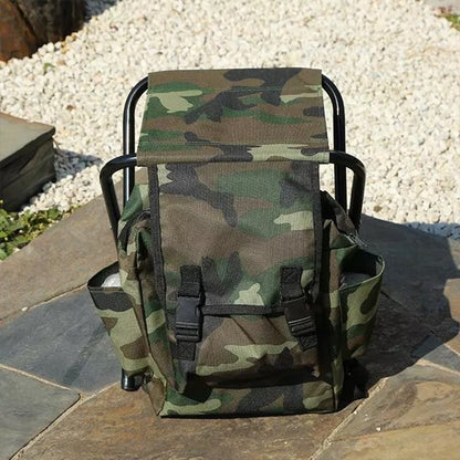 Tabouret pliable avec rangement