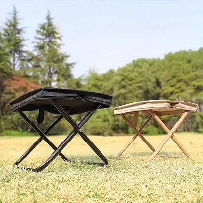 Tabouret pliable compacte