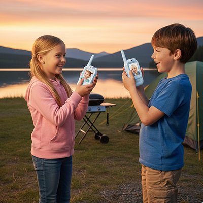 Talkie walkie enfant avec fonction vidéo