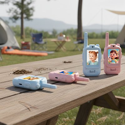 Talkie walkie enfant deux tons