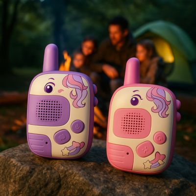 Talkie walkie enfant licorne filles