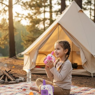 Talkie walkie enfant petite fille