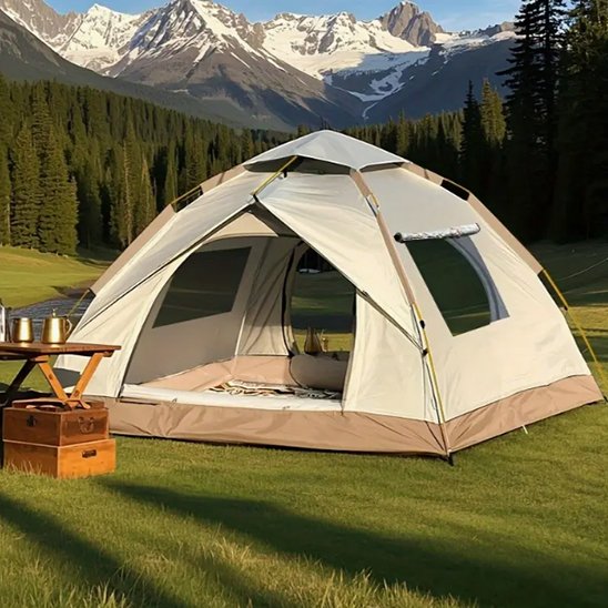 Tente camping grande taille