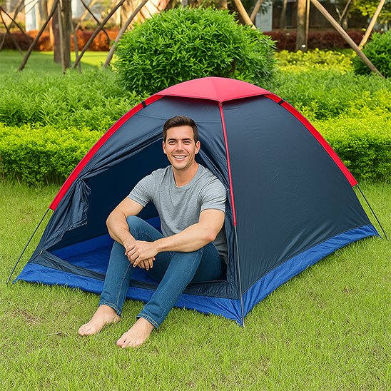 Tente pour camping pratique légère 