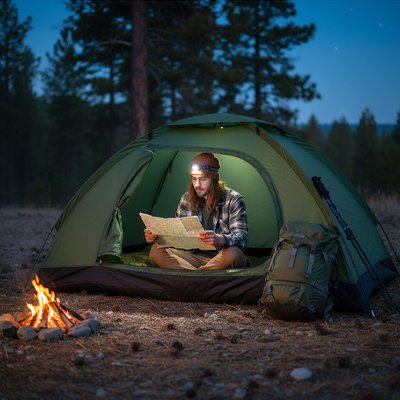 Tente pour trek sommeil paisible en nature