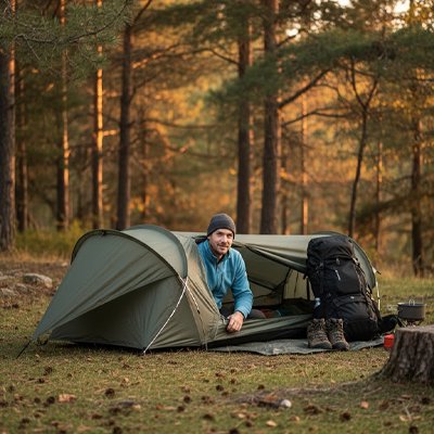Tente trekking homme en solo