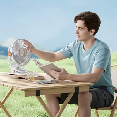 Ventilateur portable​ avec led blanc