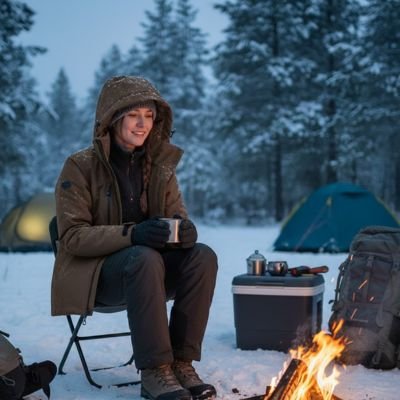 Veste imperméable femme avec le capuchon 