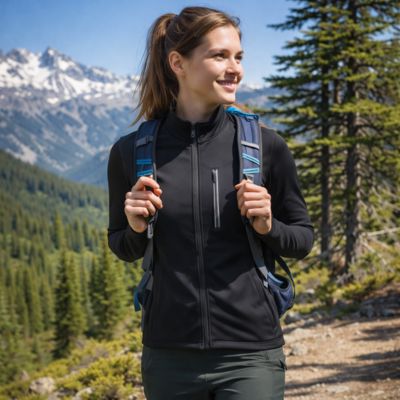 veste imperméable femme journée ensoleilée