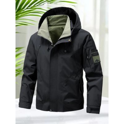 veste imperméable ton de noir