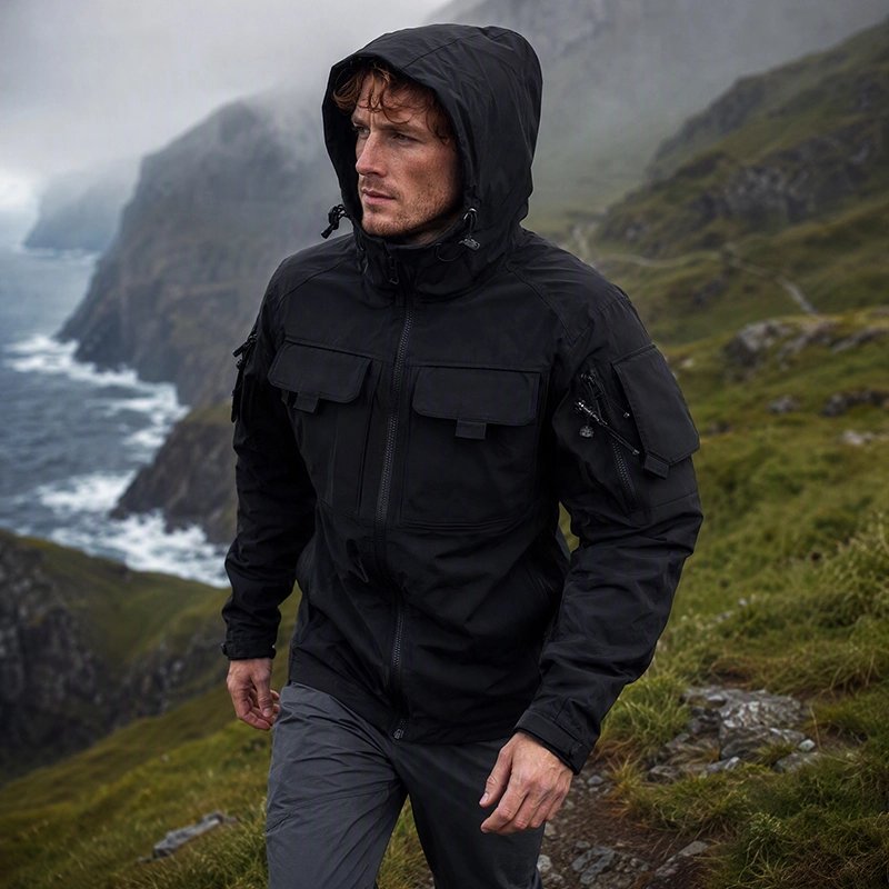 Veste randonnée homme​ qui trek dans les alpes